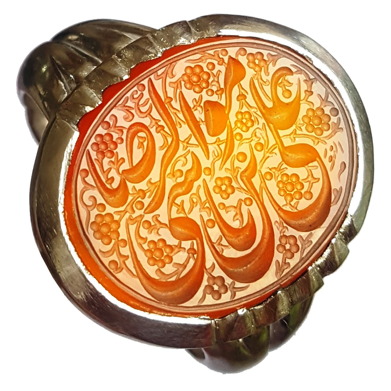 انگشتر نقره جواهرسرا مدل عقیق کد a305jw