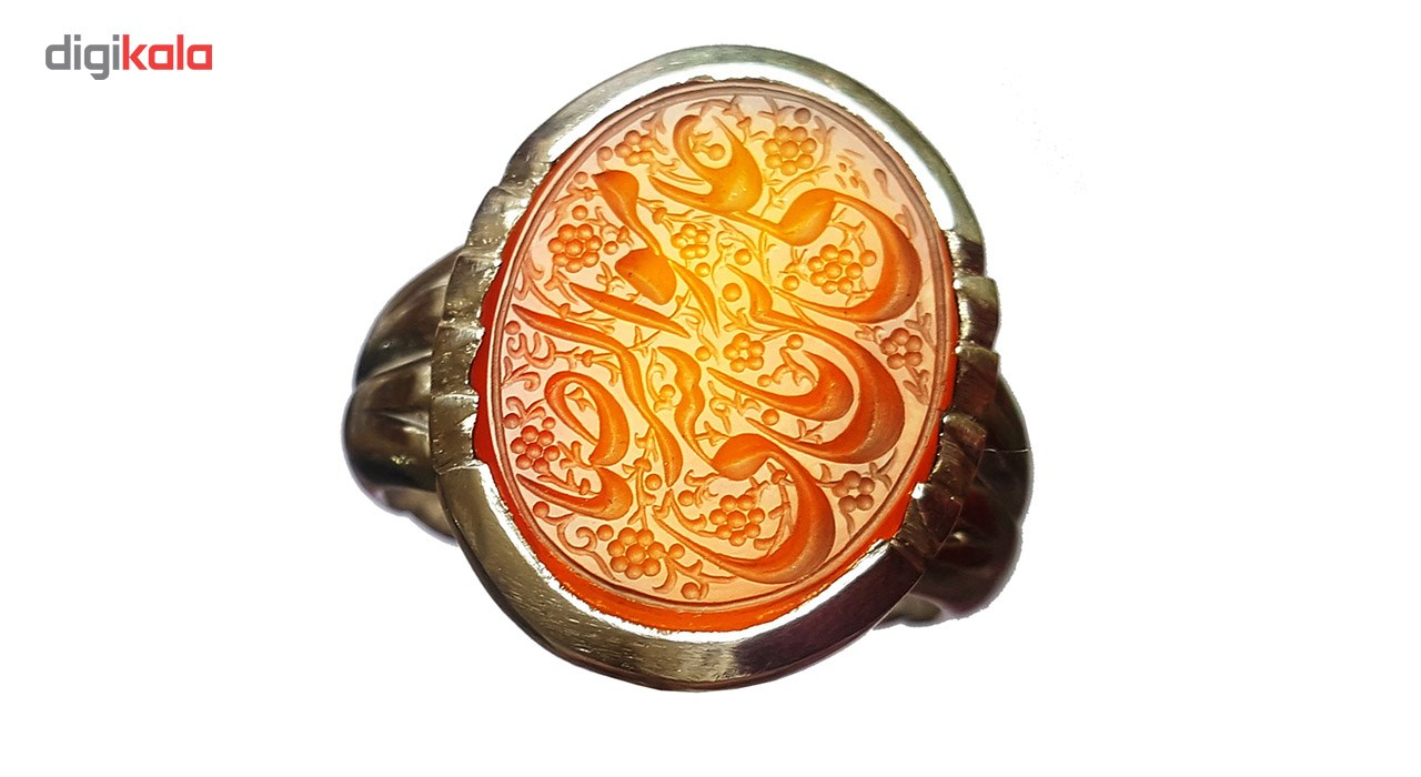 انگشتر نقره جواهرسرا مدل عقیق کد a305jw