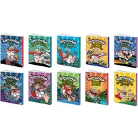 کتاب کاپیتان زیر شلواری اثر دیو پیلکی انتشارات هیتا 10 جلدی