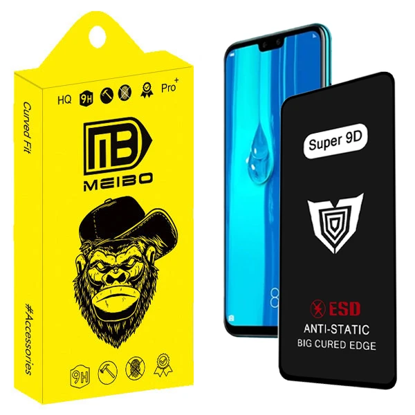 محافظ صفحه نمایش میبو مدل Super 9D Guard مناسب برای گوشی موبایل هوآوی y9 2019/ آنر 8x / y8s