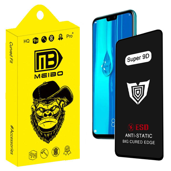 محافظ صفحه نمایش میبو مدل Super 9D Guard مناسب برای گوشی موبایل هوآوی y9 2019/ آنر 8x / y8s