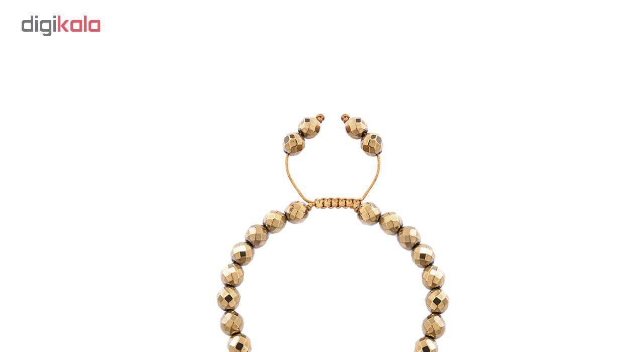 دستبند طلا 18 عیار زنانه مرجان مدل 0747 -  - 4