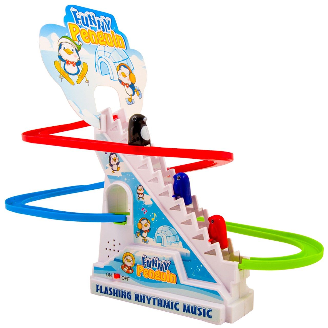 اسباب بازی پله برقی پنگوئن مدلFunny Penguin -  - 1