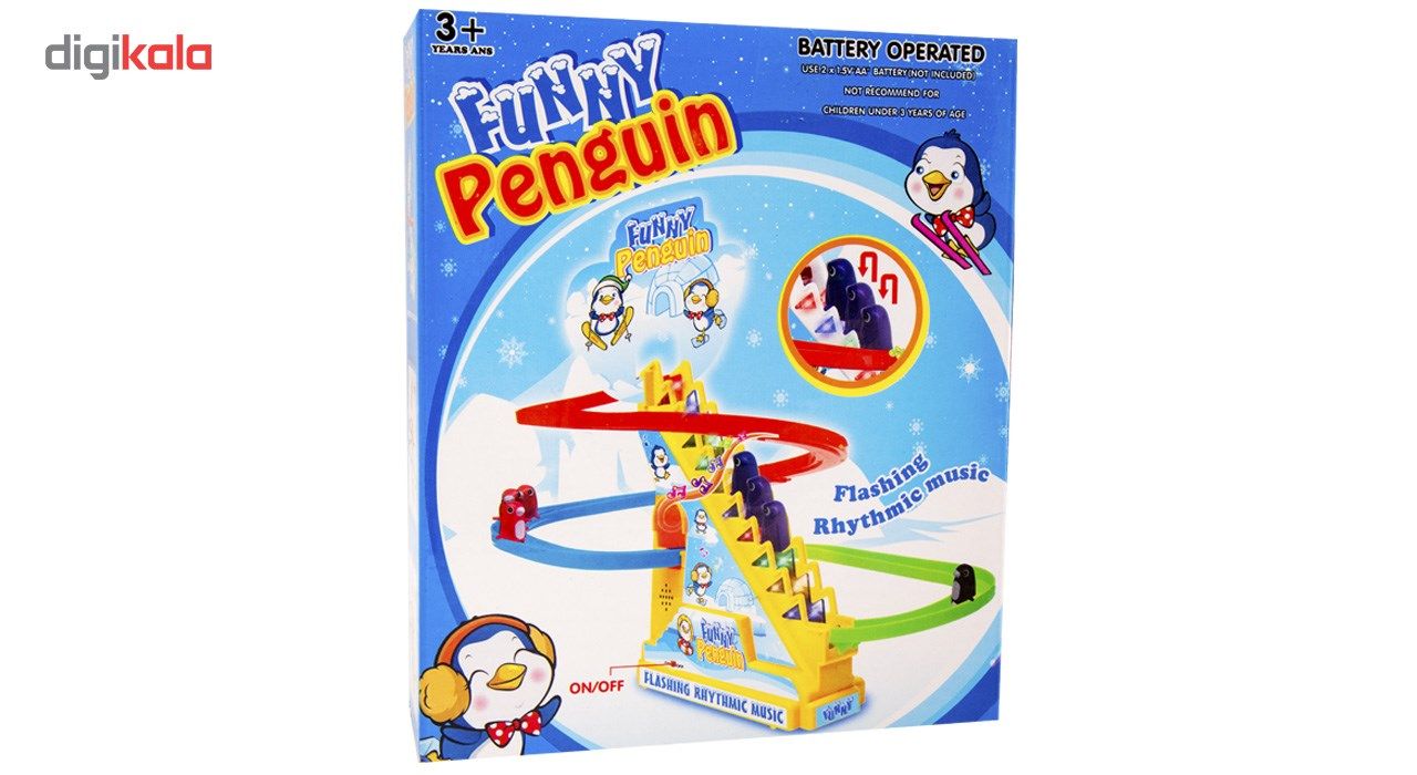 اسباب بازی پله برقی پنگوئن مدلFunny Penguin -  - 4