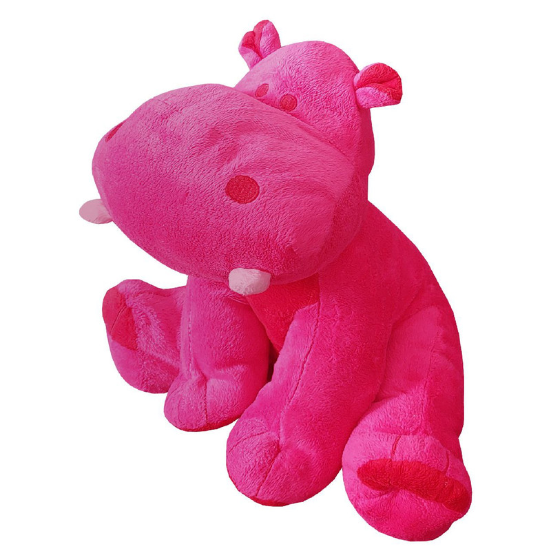 عروسک طرح اسب آبی مدل Teddy and Friends Hippo کد 845 ارتفاع 26 سانتی متر
