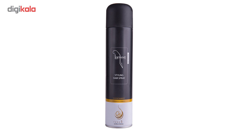 اسپری نگهدارنده حالت مو لاریکیت مدل Ultra Strong حجم 250 میلی لیتر