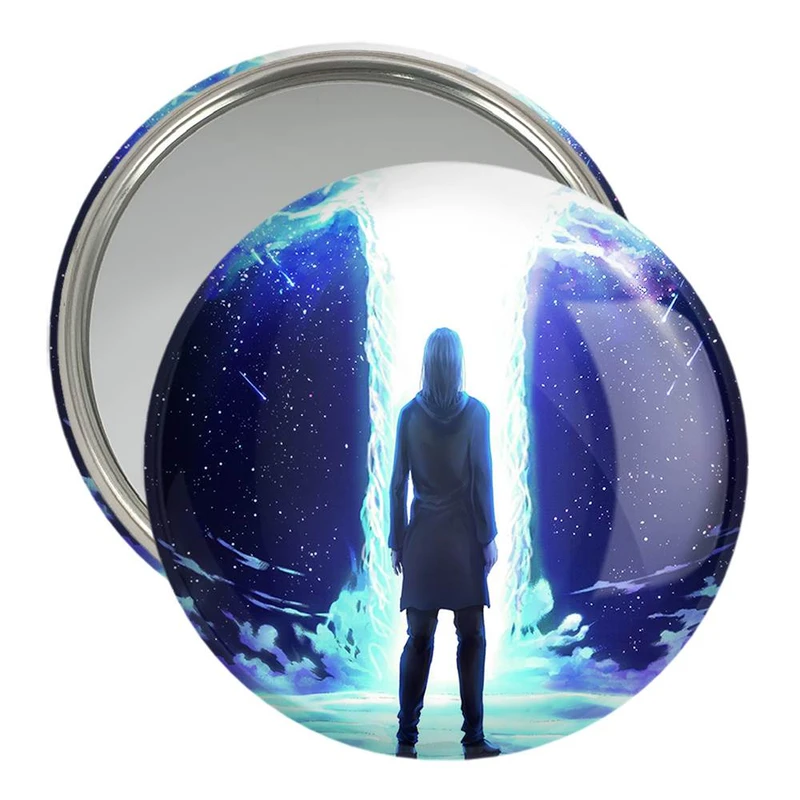 آینه جیبی خندالو مدل ارن یگر انیمه اتک آن تایتان  کد 13242