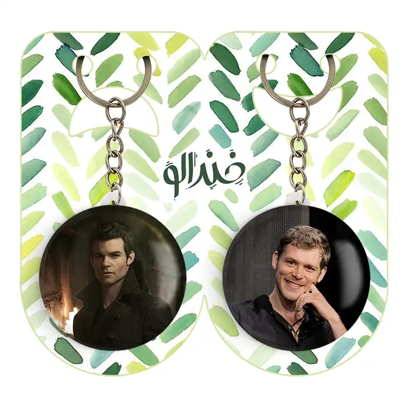 جاکلیدی خندالو مدل کلاوس مایکلسون و الایژا مایکلسون اصیل ها The Originals کد 2030920319 مجموعه 2 عددی