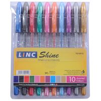 روان نویس اکلیلی 10 رنگ لینک مدل shine 1001G
