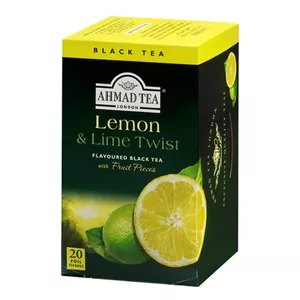 بسته چای کیسه ای چای احمد مدل Lemon And Lime Twist