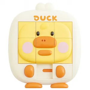 پازل 10 تکه مدل کشویی طرح حیوانات مناسب برای 3 سال به بالا