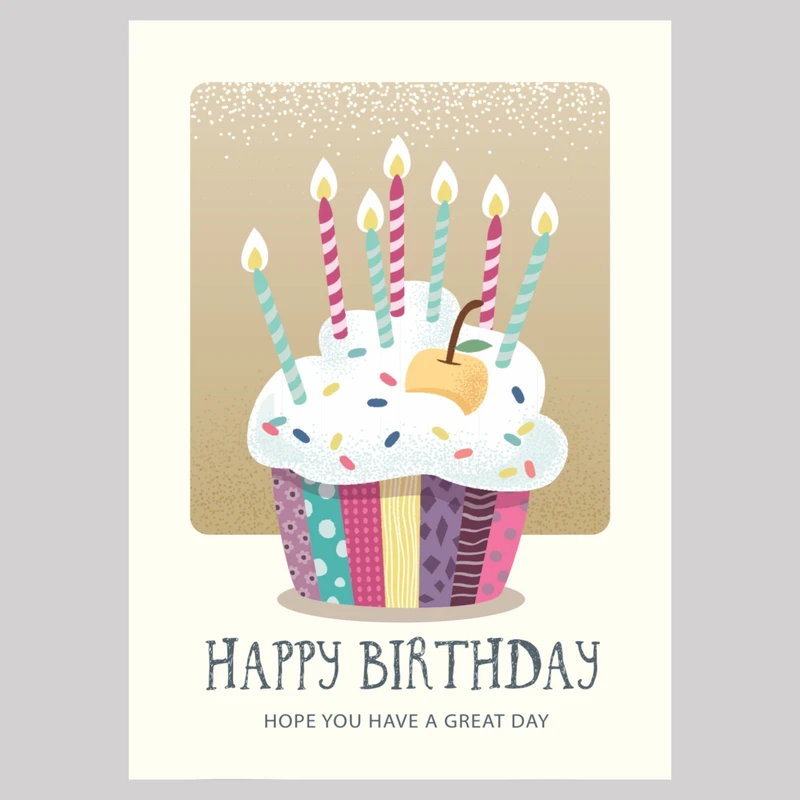 کارت پستال مدل happy birthday کد 53
