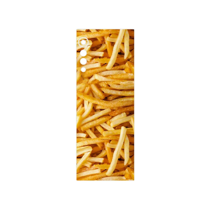 برچسب پوششی ماهوت مدل French fries مناسب برای گوشی موبایل ال جی Velvet 5G