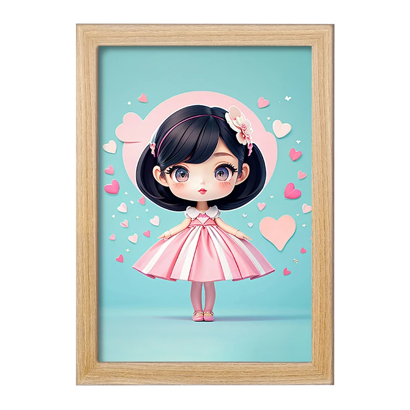 تابلو خندالو مدل دخترانه کد 36871