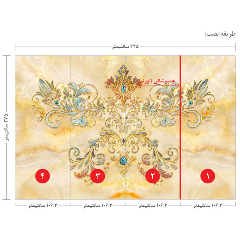 کاغذ دیواری مدل 03918021