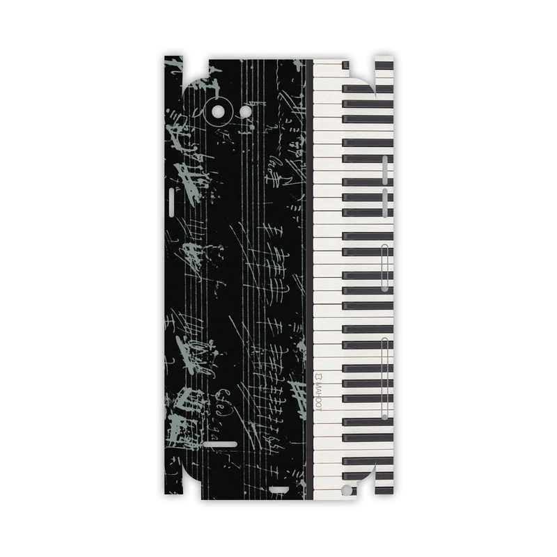 برچسب پوششی ماهوت مدل Piano-Instrument-FullSkin مناسب برای گوشی موبایل ال جی Q6