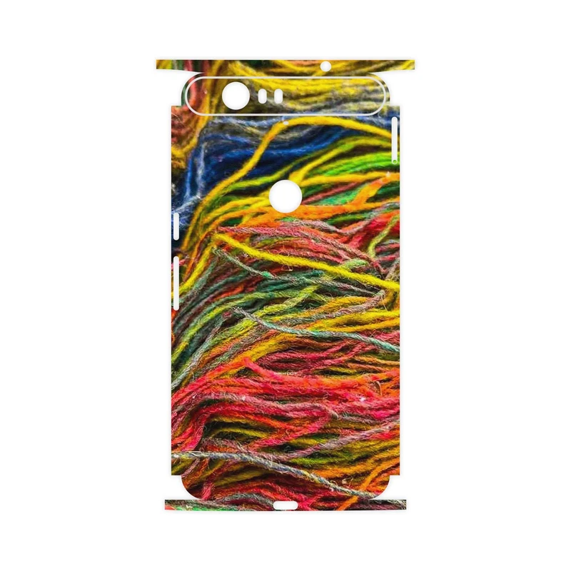 برچسب پوششی ماهوت مدل Fabric Texture 9-FullSkin مناسب برای گوشی موبایل گوگل Nexus 6P