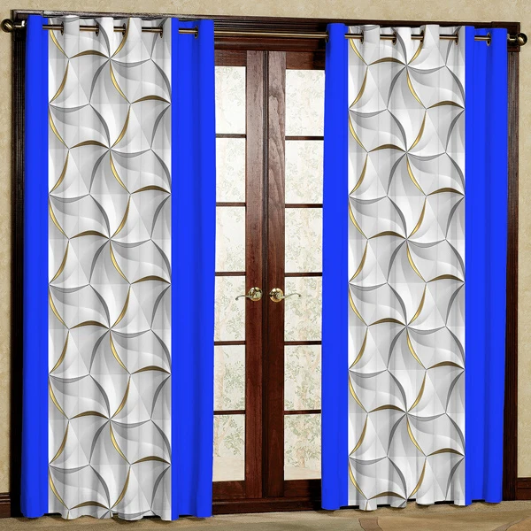 پرده مدل مخمل پانچی کد 7643 سایز 280x140 سانتی متر