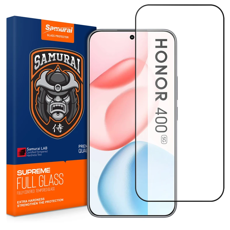 محافظ صفحه نمایش سامورایی مدل ovglass مناسب برای گوشی موبایل آنر 400 