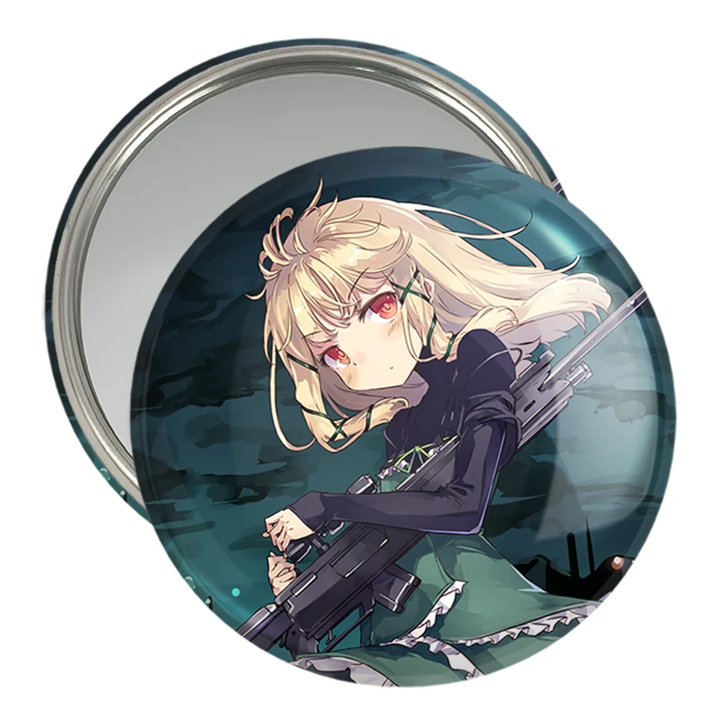 آینه جیبی خندالو مدل تینا انیمه گلوله سیاه کد 35831