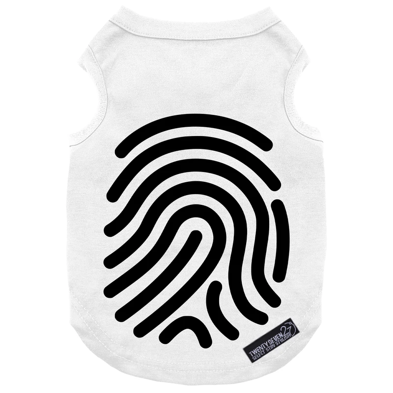 لباس سگ و گربه 27 مدل Fingerprint کد MH980 سایز S