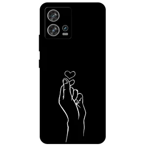 Megafone Heart 7769 Cover For Motorola Moto Edge 30 Fusion