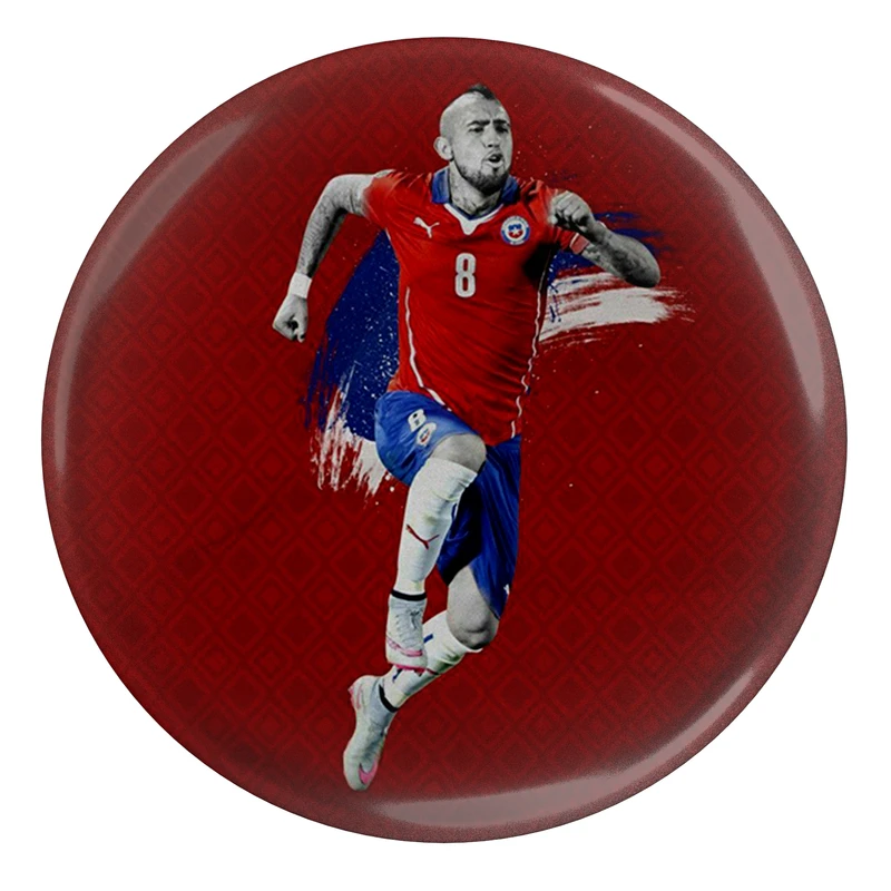 مگنت طرح آرتورو ویدال شیلی مدل S5518 