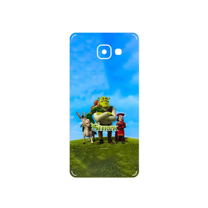 برچسب پوششی ماهوت مدل Shrek مناسب برای گوشی موبایل سامسونگ Galaxy A7 2016
