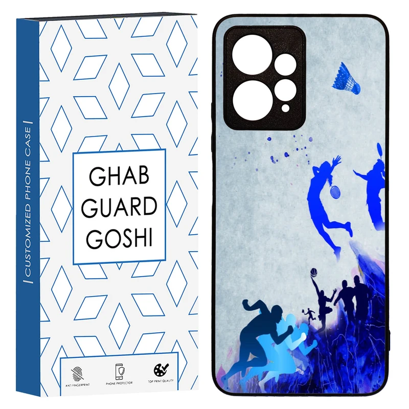 کاور قاب گارد گوشی طرح بدمینتون کد TPU-114 مناسب برای گوشی موبایل شیائومی Redmi Note 12 4g