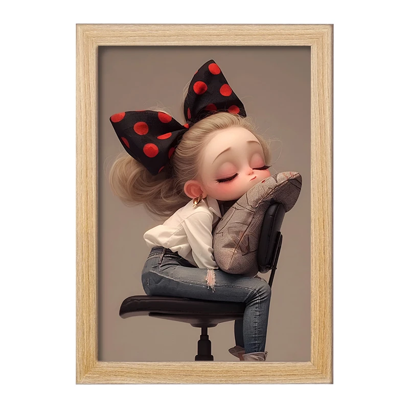 تابلو خندالو مدل دخترانه کد F5788