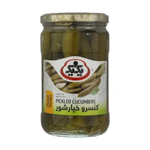 کنسرو خیارشور ممتاز مینی یک و یک - 660 گرم