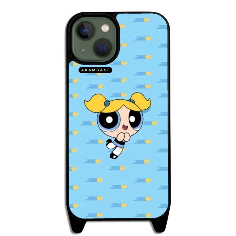 کاور آکام مدل AMCWLA13-POWERPUFF GIRLS1 مناسب برای گوشی موبایل اپل iPhone 13