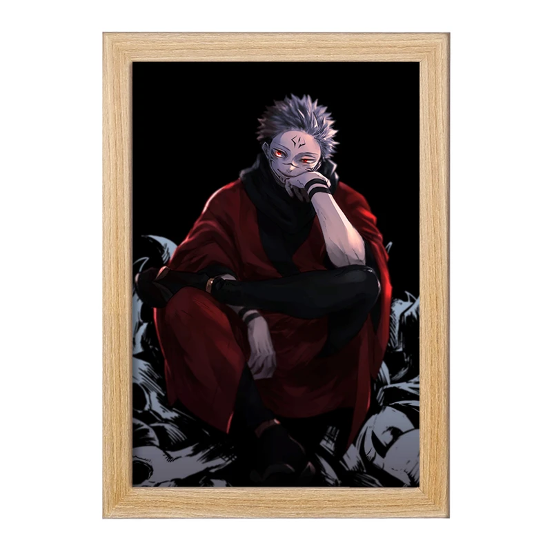 تابلو خندالو مدل ریومن سوکونا انیمه جوجوتسو کایزن  کد 11119