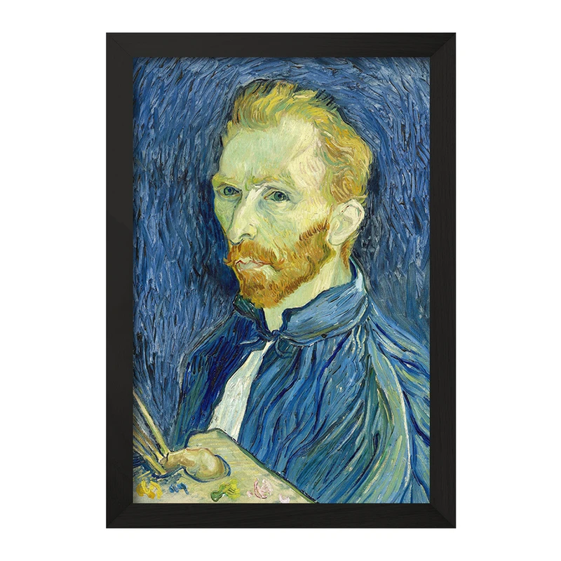 تابلو خندالو مدل سلف پرتره ونسان ونگوگ کد F12422