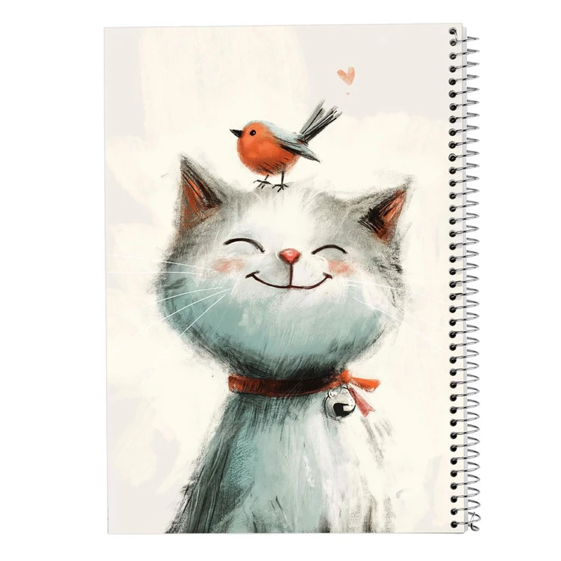 دفتر شطرنجی 50 برگ مدوپد طرح موجودات فانتزی کد DF17063