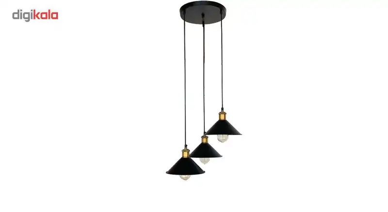 چراغ آویز سه شعله آرتا کد 240