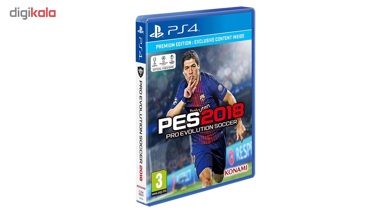 بازی PES 2018 مخصوص PS4