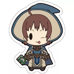 استیکر لپ تاپ مدل Ricken Chibi