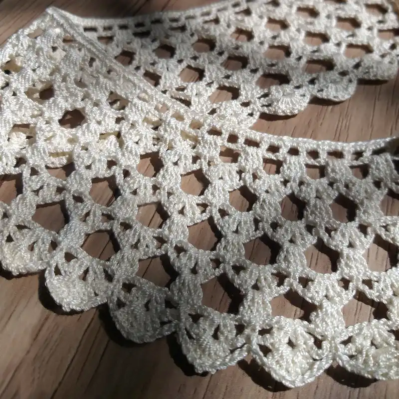 یقه تزیینی زنانه مدل بافتنی کد G01