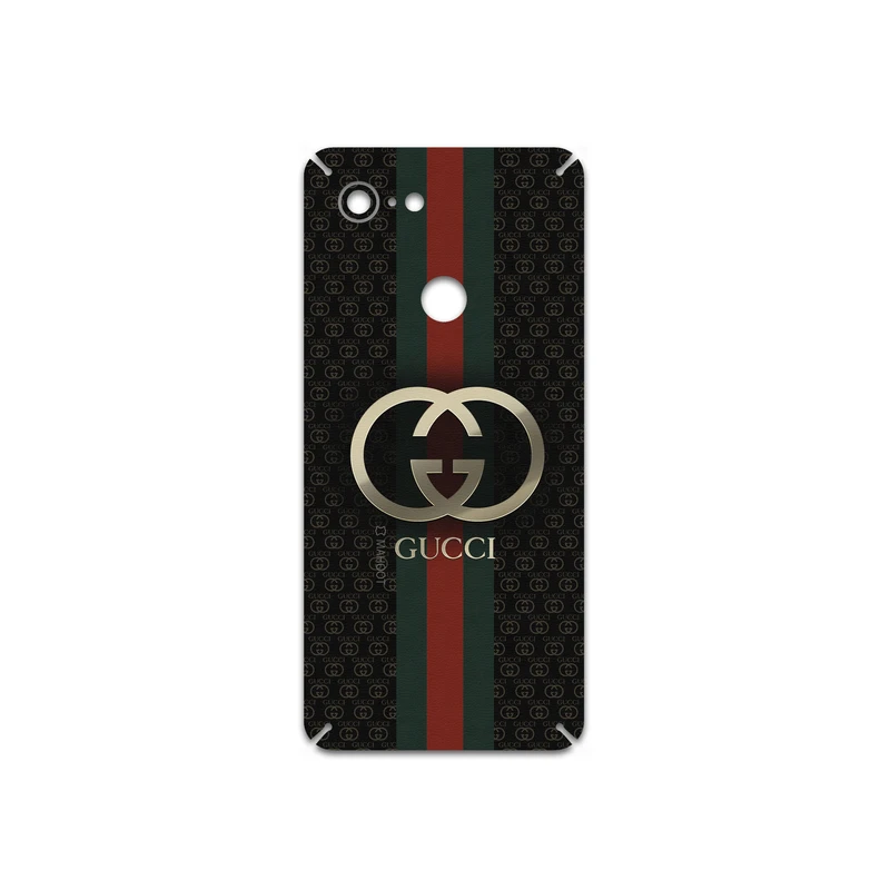 برچسب پوششی ماهوت مدل GUCCI-Logo مناسب برای گوشی موبایل گوگل Pixel 3