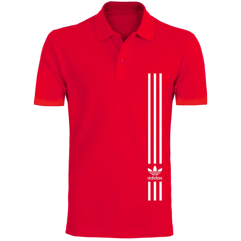 پولوشرت آستین کوتاه مردانه مدل EE91 رنگ قرمز