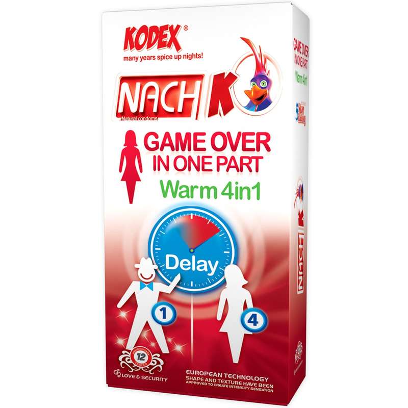کاندوم کدکس مدل Game Over In One Part بسته 12 عددی کاندوم کدکس مدل Game Over In One Part بسته 12 عددی