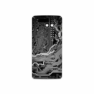 MAHOOT Black Printed Circuit Board Cover Sticker for HTC Butterfly S