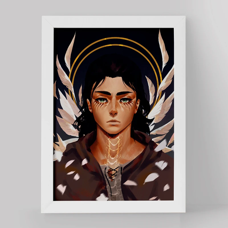 تابلو خندالو مدل ارن یگر انیمه اتک آن تایتان کد 13248