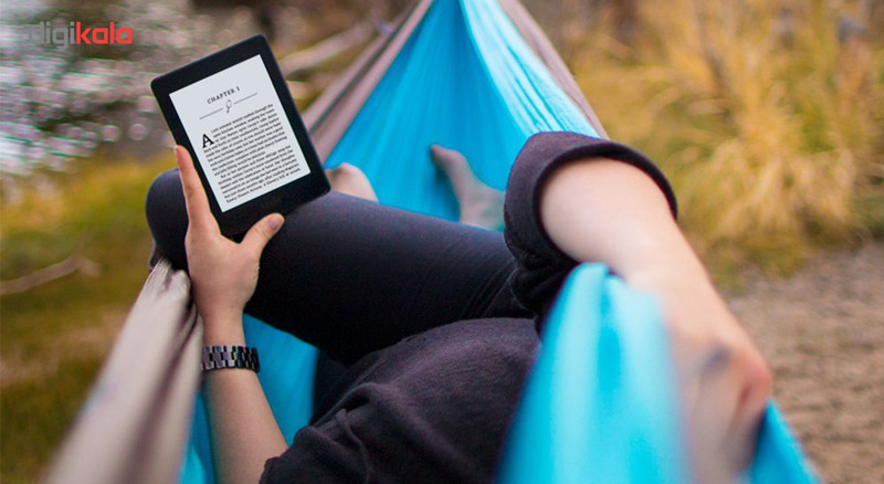 کتاب خوان آمازون مدل Kindle Paperwhite نسل هفتم همراه با کاور هوشمند کمان رایانه - ظرفیت 4 گیگابایت