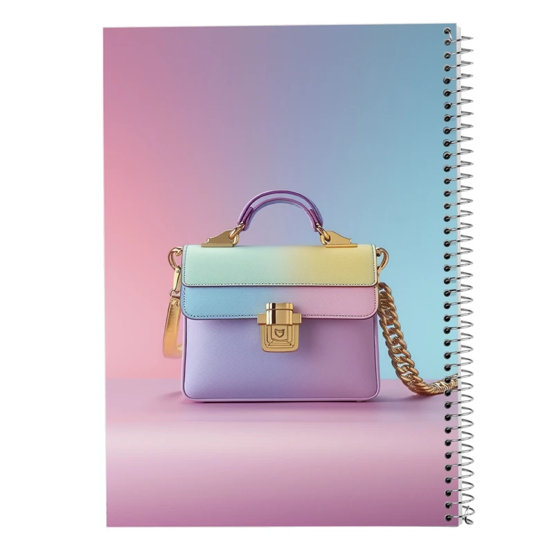 دفتر ژورنال نویسی 50 برگ مدوپد مدل نقطه ای طرح پاستیلی کد DF13547