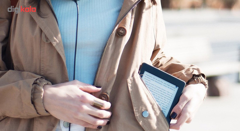 کتاب خوان آمازون مدل Kindle Paperwhite نسل هفتم همراه با کاور هوشمند کمان رایانه - ظرفیت 4 گیگابایت