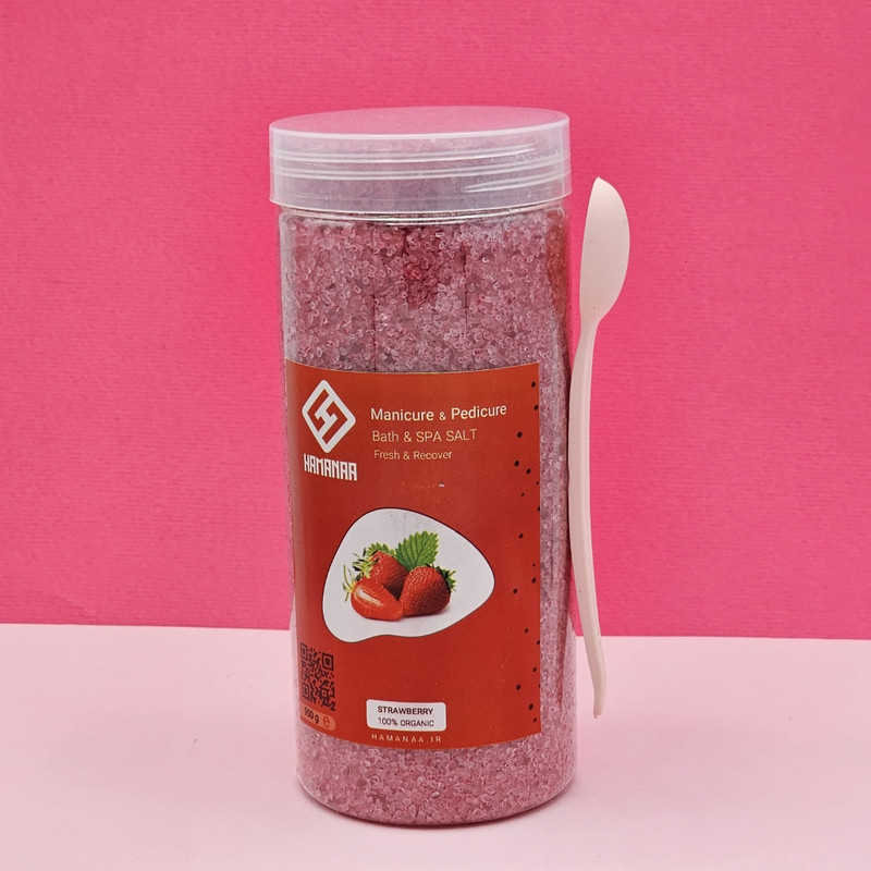 نمک حمام هامانا مدل Strawberry وزن 950 گرم