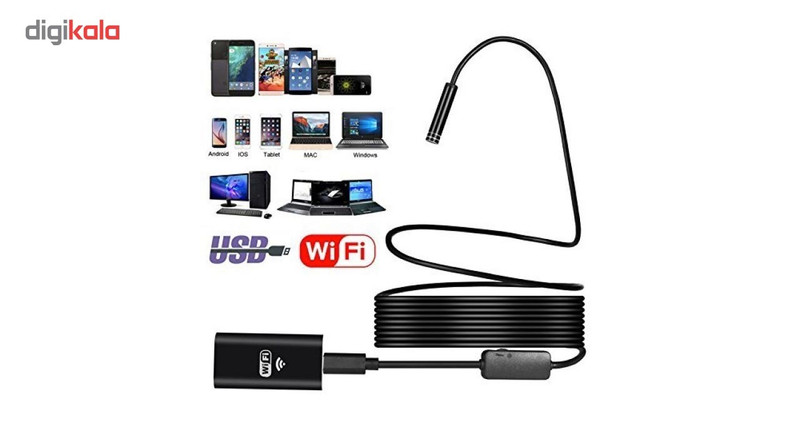 ویدئو بروسکوپ پرتابل مدل QO8-7m WiFi