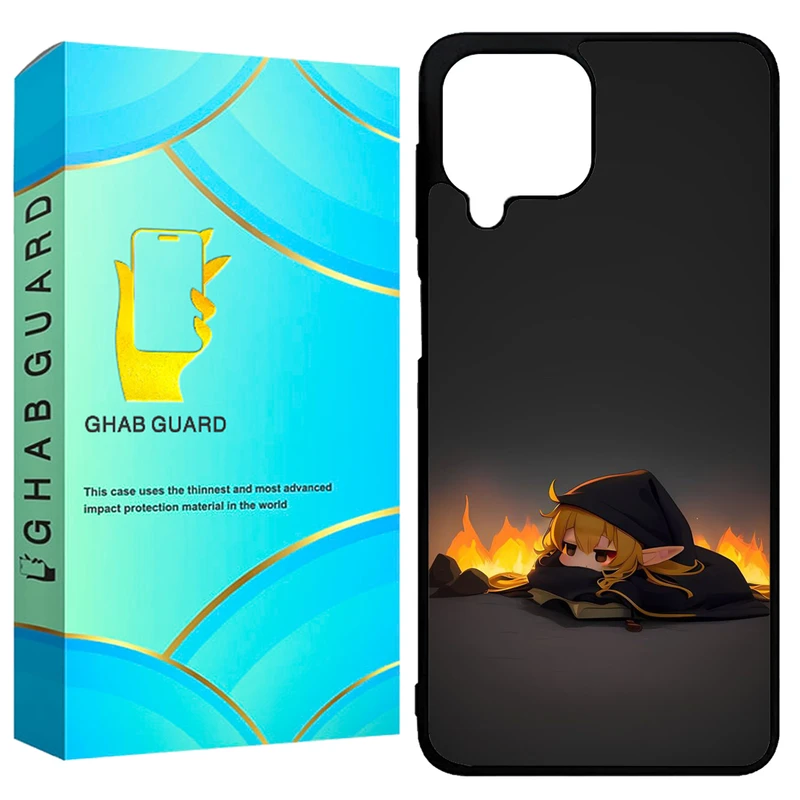 کاور قاب گارد طرح دختر مدل GCHPA224 مناسب برای گوشی موبایل سامسونگ Galaxy A22 4G / M22 4G / M32 4G